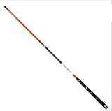 HLL Teleskopruten Carbon Fiber Angelrute Spinnrute Angelruten Süß- und Salzwasser, 3.6 m