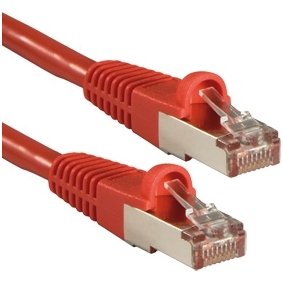 Preisvergleich Produktbild LINDY Cat.6 S / FTP LSOH, rot, 0,3m Patchkabel