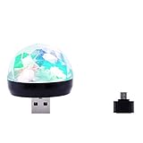 ♥♥【USB Powered】Kompatibel mit USB-Port-Power, wie z. B. Powerbanks Laptops Karaoke-Mikrofone Ladegeräte Steckdosen und Handys. Adapter für iOS enthalten. Achtung: Andere Verkäufer haben keinen Adapter.