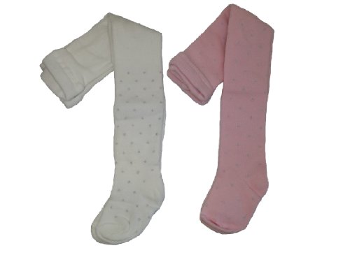 Twinkle cotton soft Tights [newborn up to 3/5years] (0-3 MONTHS, IVORY)