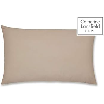 Catherine Lansfield Easy Iron Percale Standard Pillowcase Pair