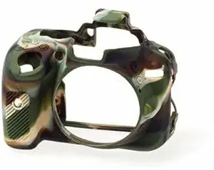 Silicon Cover for Nikon D5300 Camera Case, Professional Silicone Camera Case Cover Detachable Protective for Nikon D5300 - Camouflage