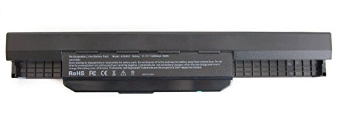 OEM - Batería de repuesto para Asus ordenador portátil portátil batería A43/A44/A53/A54/A83/A84/K43/K53/K84/P43/P53/PRO5 N, 10.8 V - 11.1 V, 5200 mAh o 56 Wh Replacement batería