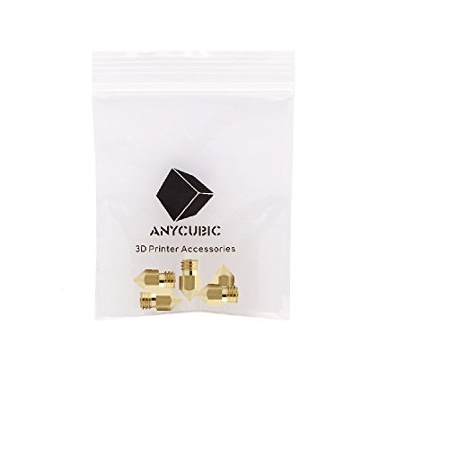 Anycubic 5pcs 0,4mm 3D-Drucker Düse Extruder Druckkopf für 1,75mm MK8 MakerBot - 6