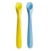 Spuni First Stage Soft Spoons - 2 Pack (Bubbly Blue & Lucky Lemon)