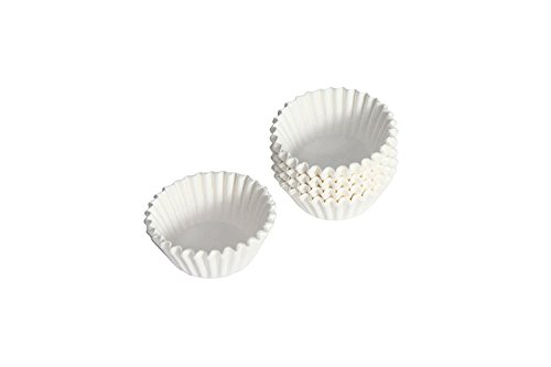 ak-colonia Praline Cápsulas Color Blanco, 26 mm de diámetro, 500 Unidades