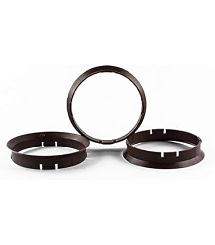 4x SET Zentrierringe Distanzringe 76,0 Mm X 70,1 Mm Bronze Für