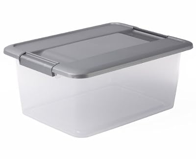 Sundis 4349011 Kliker A4 Boîte de Rangement Plastique transparent 39 x 28.5 x 16.5 cm