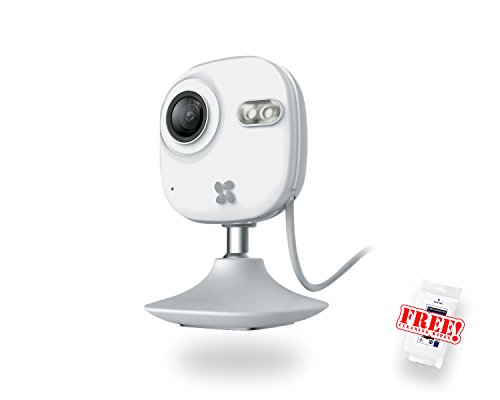 Preisvergleich Produktbild WiFi Überwachungskamera EZVIZ C2mini Nachtsichtmodus Infrarotbeleuchtung LED HD 720p MicroSD Bewegungserkennung Funk drahtlos Cloud WLAN kabellos Sicherheitskamera Tag Nacht Internetkamera Weitwinkel