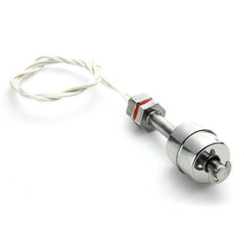 Preisvergleich Produktbild Caiyuangg®Flüssiges Wasser Niveau Sensor Floating Schalter Edelstahl Schwimmerschalter für Aquarium 90mm