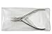 Blizzard Podiatry Ingrown ARROW Pointed Toe Nail Clipper Nipper - Professional Chiropody Cutter Instrument - 15cm GERMAN Stainless Pedicure Plier - CE Approved Foot Care Tool With FREE Nail Dresser GIFT