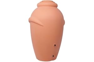 Ondis24 - Barril Tanque de agua de lluvia Ánfora - Terracota 360L
