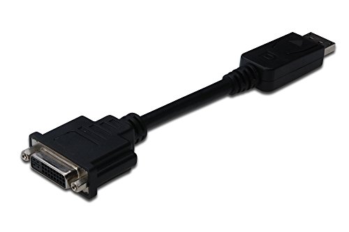 DisplayPort Adapterkabel, DP – DVI (24+5), 1080p, Stecker-Buchse, 0,15m Kabel, mit Verriegelung, DP 1.2 kompatibel - 2