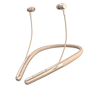 Techfire WH700 Wireless Bluetooth In Ear Neckband Earphone with Mic (Gold)