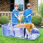 Portable-Foldable-Pet-Bath-Folding-Grooming-Bathtub-Step-In-Out-Design