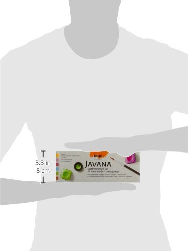 Javana 90599 – Textil Stoffmalfarben Sunny CreativSet fresh colors, 6 x 20 ml - 5
