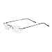 Royal Son Rimless Rectangular Spectacle Frame For Men And Women (RS04570ER|50|Transparent) RS.399.00