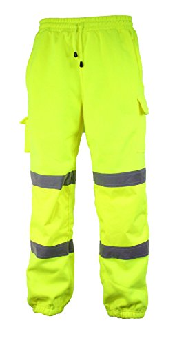 Safety-Site Warnschutzhose / Jogginghose mit Fleece-Futter und Relfexstreifen - JT1 - Trouser