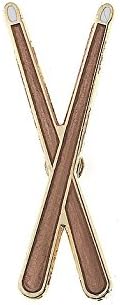 Mini Pin: Drum Sticks. For Percussion