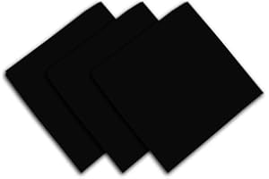 Soleil d'Ocre Serwetki z Stól w Papierowa chusteczka, Bawelna, Noir, 45 x 45 cm