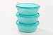 Produktbild TUPPERWARE Kühlschrank Hit-Parade Panorama 600 ml türkis (3) 30421