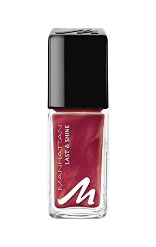 Manhattan Last & Shine Nagellack, Nr.650 Red-Y-Licious, 1er Pack (1 X 10 ml)