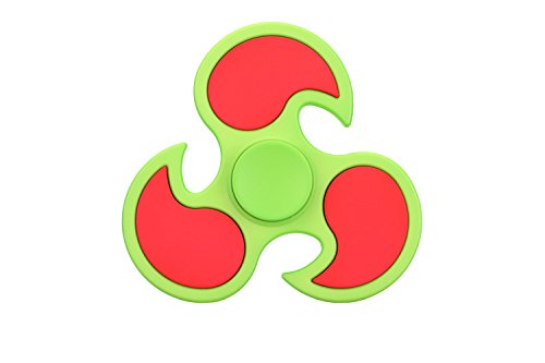 Hand Spinner Stress Relief Toy, Turbo Shape Tri Fidget Toy Nano Stainless Steel Bearing Hand Spinner EDC Office Toy for Killing Time (Green)