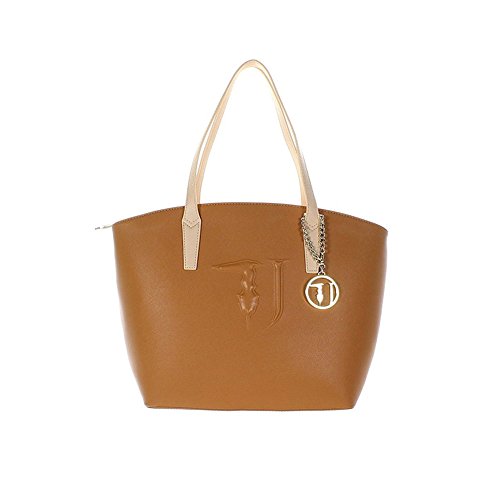 Preisvergleich Produktbild Trussardi Jeans Ischia Shopper braun 43cm