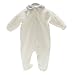 Cambrass Unisex Baby All-in-One Scenes of Nature Appliqued Velvet Playsuit Beige 12 - 18 Months
