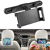 Optimale Befestigung Lösung: Die Halterung passend für die meisten 2 Kopfstütze Konfigurationen und Pfosten kann mühelos montiert werden, um entweder die Fahrer oder Beifahrer Seite Sitz ohne Verwendung von Werkzeugen.Es ist eine große Tablet Auto Kopfstütze Halterung für Nintendo Schalter, iPad, iPhone x, iPhone 8/7 und mehr.