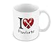 Produktbild Chalkhill Printing Company CP 590 Tasse, Aufschrift"I Love Panforte"