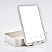 Produktbild LED bulbs cosmetic mirror KosmetikspiegelTischplattenspiegel _ Desktop-Aufbewahrungsbox führte Schminkspiegel mit tragbarem Desktop-Dimmable- Spiegel des hellen Eitelkeitsspiegel- HD , weiß