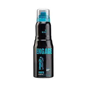 Engage Mate Deodorant For Men, Citrus and Fresh, Skin Friendly, 150 ml
