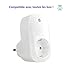 Produktbild Intelligente Steckdose weconn, Smart flexiblem angeschlossen Wifi Kompatibel mit Amazon Alexa und Google Home, Keine Hub erforderlich