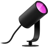 Philips Hue Lily Outdoor Akıllı Renkli Bah&ccedil;e Spotu 1x8W, G&uuml;&ccedil; Adapt&ouml;r&uuml; Dahildir