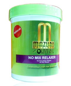 No Mix Relaxer, Conditioning Cream Hair Straightener - Olive Oil - 236g