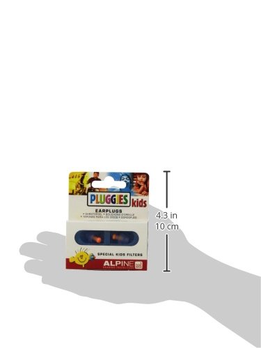 Alpine Pluggies Kids Ohrstöpsel, 1er Pack (1 x 2 Stück) - 7