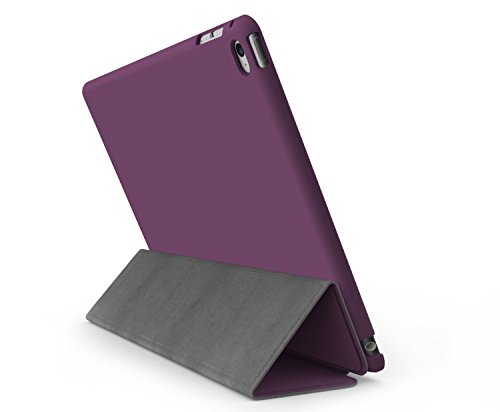 Khomo iPad Mini 4 Hülle Case Violett Gehäuse mit doppelten Schutz ultra dünn und leicht, Smart Cover – Dual Purple - 5