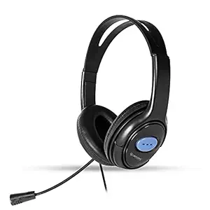 LAPCARE Stereo Headset LWS-004 Headphone with Flexible Mic for PC, Mobiles, Play Station, Xbox, Tablets