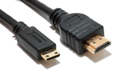 TKNO MINI HDMI to HDMI Cable for Tablets, Smartphones, Cameras - 5 Metres