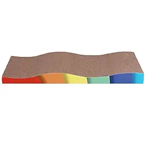 Dog Trust Cat Scratcher Cardboard with Catnip,Cat Scratching Pad Reversible Replacement Scratcher Pad Lounge Sofa Bed ?2 Pack?