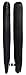 Queen Wig Long Straight Clip in/on Wavy Ponytail Hair Extension Hairpiece Claw - #1b Natural Black