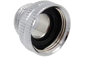 SpiceFlow Adapter | gwint wewnętrzny 1 cala | gwint zewnętrzny 3/4 cala | chromowany/mosiądz redukcja przyłącze do kranu