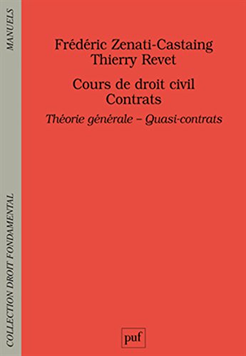 Contrats. Théorie générale - Quasi-contrats gratuit Contrats. Théorie générale - Quasi-contrats gratuit