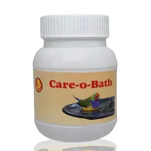 Pet Care International (PCI) Care-O-Bath to Provide Healthy Feathers for Healthy Bird Healthcare (100grm)