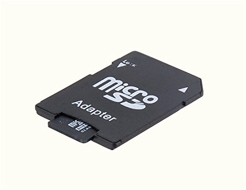 16GB Class 10 TF Micro SD Karte mit Adapter (Schwarz) - 2