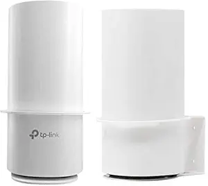 Gadget Gear (Pack of 2) Wall Mount For Tp-Link Deco M4/E4 Wall Mount, Sturdy Metal Made Mount Bracket Compatible with Tp-Link Deco M4 Mesh WiFi.