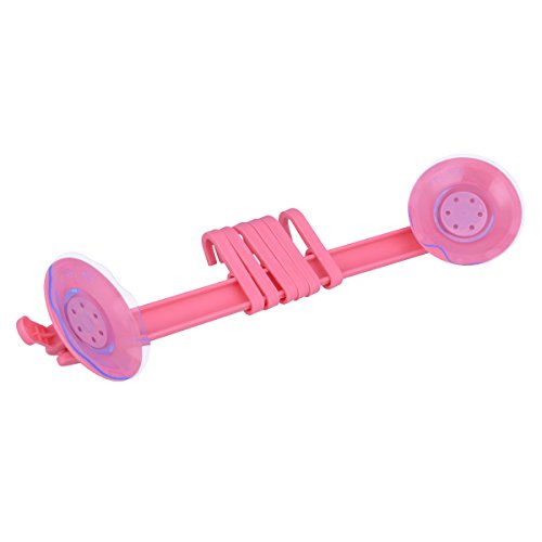 malloom Top Qualität Abendmahl Power Bodenstaubsauber Sucker Ständer Haken Küche Badezimmer Aufhänger (Pink) - 6