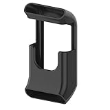 Wawer Silikon-dünne Uhr-Kasten-Abdeckung für Garmin Vivoactive HR Smartwatch GPS (Schwarz)
