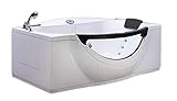 BAÑERA HIDROMASAJE Modelo JUNGLE 180 x 96 cm (h 68 cm) BAÑERA PARA 2 PERSONA Objeto nuevo - Embalado Certificado EU USTED RECIBIRÁ TODOS LOS ACCESORIOS PARA MONTAR EL HIDROMASAJE SIN PROBLEMAS. ¡MONTAJE Y FUNCIONAMIENTO FACILES!